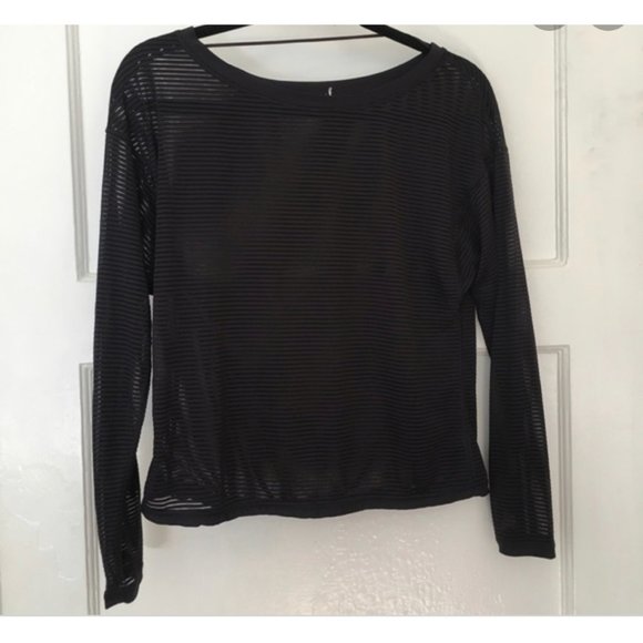 Lululemon Long Sleeve Mesh Shirt - Picture 1 of 4